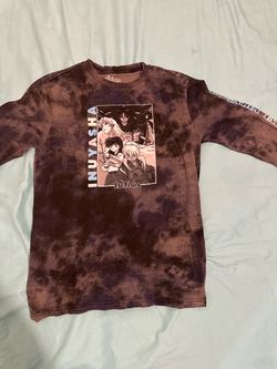 Inuyasha Anime Tie-Dye Long Sleeve Shirt