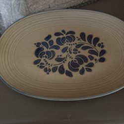 Serving plate oval