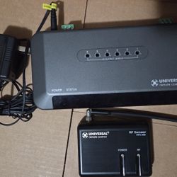Universal Remote Control Base And RF Sensor