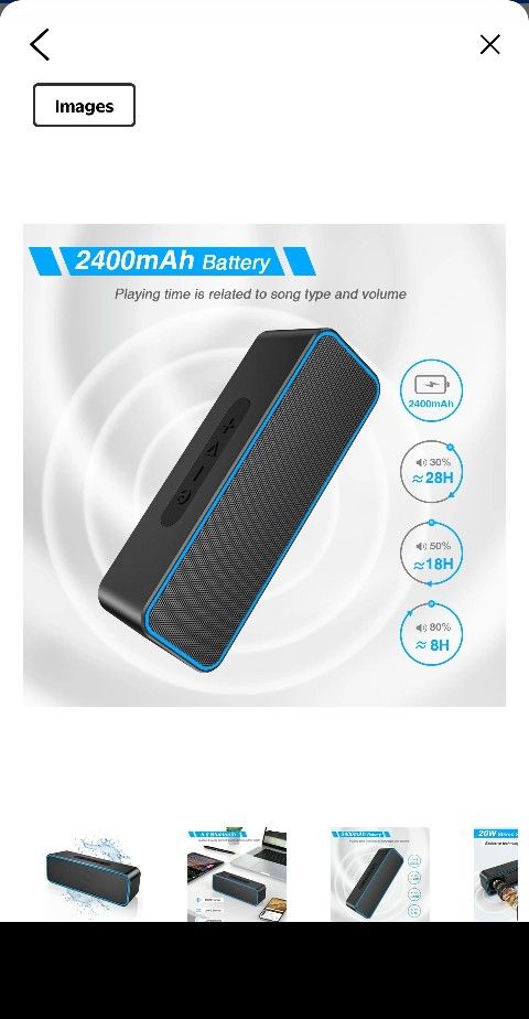 Portable Bluetooth Speaker Wireless Speaker