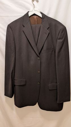 Brandini Men's Dark Brown Suit Blazer