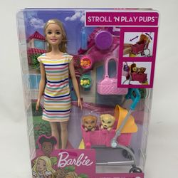 Barbie Strolln play pups