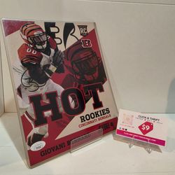 Cincinnati Bengals Giovanni Bernard 8x10 Photo 2013 Score Hot Rookies JSA Auto