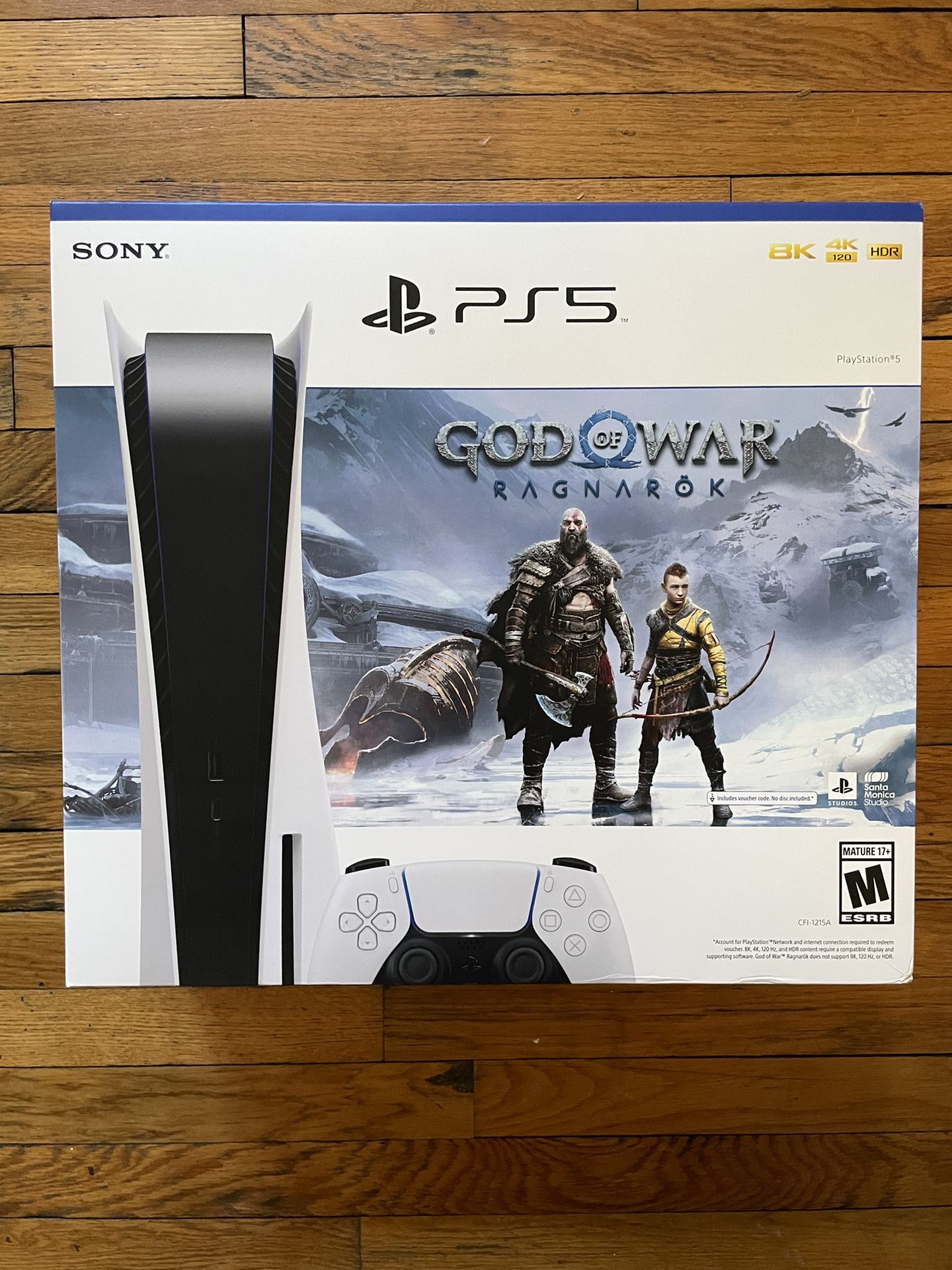 Playstation 5 Disc Brand New (ps5) W/ God Of War