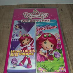 Strawberry Shortcake Very Berry 2-Pack (DVD, 2015). Packaging has some wear from age and use. Sold as is