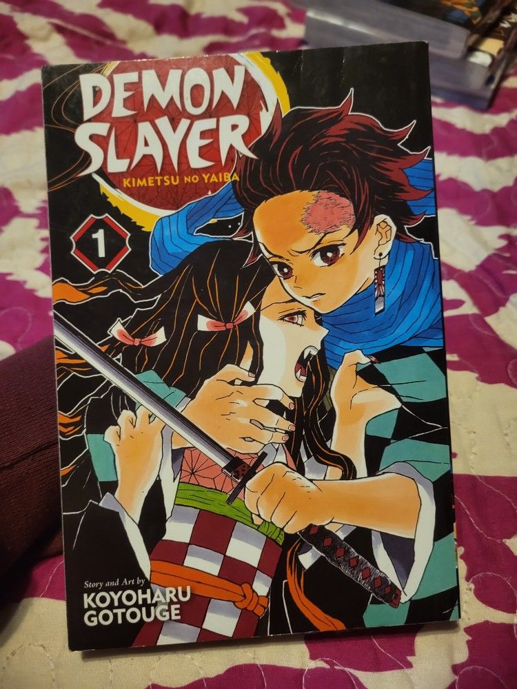 Demon Slayer Kimetsu No Yaiba Volume 01. Manga