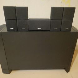  Bose Acoustimass 10 Series Wired IV 5.1 Ch Surround Sound Home Theater Speaker System