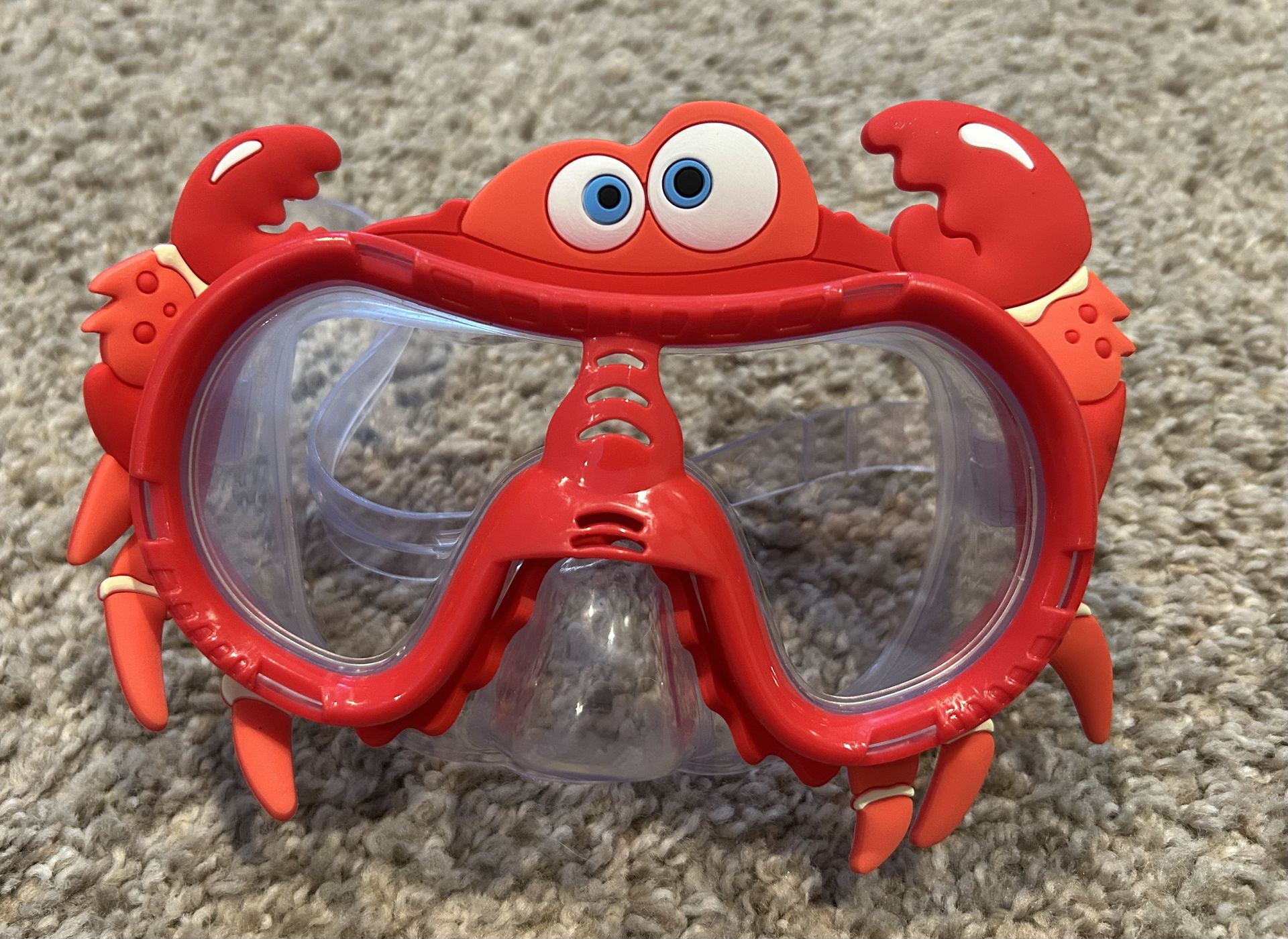 Crab swim goggles