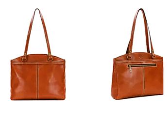 Patricia Nash Poppy Genuine Leather Tote 