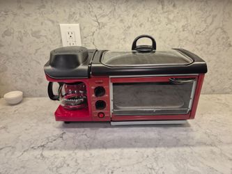 Nostalgia toaster oven coffee maker