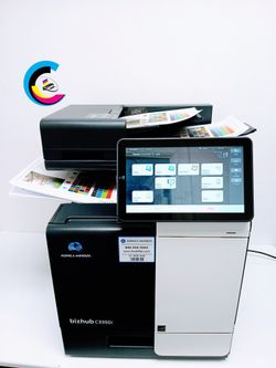 Laser Printer KONICA MINOLTA BIZHUB C3350i || PRINTS COLOR || Touch Screen || Prints Automatically Double-Sided || Speed Up To 35ppm || 