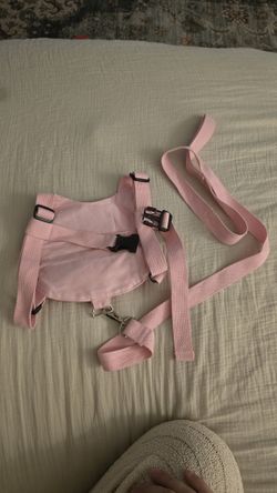 Pink Dinosaur Toddler Backpack Leash