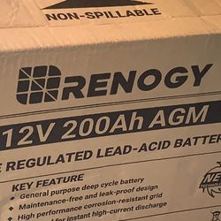Renogy 12v200ah Batteries 