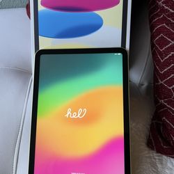 NEW IPad 256 GB,10.9”,Wi Fi Yellow  SALE  $465 🍀