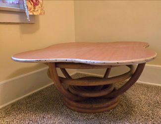 Bamboo coffee table
