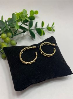Hollow Out Simple Style Hoop Geometric Trendy Earrings For Women