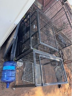 Drop crates for dogs