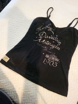Harley Davidson Ladies Strap Blouse