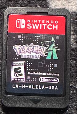 Nintendo switch Pokemon legends ZA