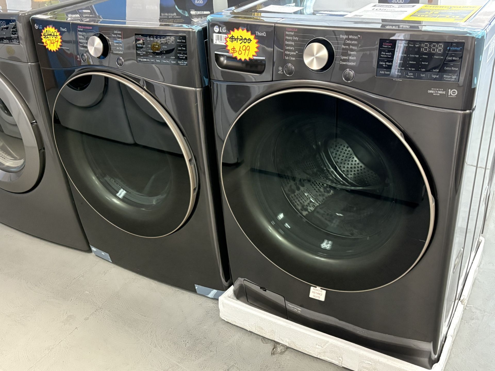 Best Seller‼️LG Stackable Washer and Gas Dryer🔥