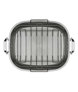 NEW Circulon Premier Professional Oval Roasting Pan With Rack Non