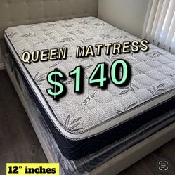 Queen Size Pillow Top Mattress Only 