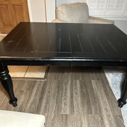 Black Dining Table