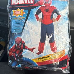Marvel Child Spider Man Muscle 2piece Costume 