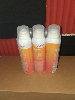 SEALED Lume Whole Body Invisible Spray Deodorant Tangerine. 3.6 oz each. 3 PK!