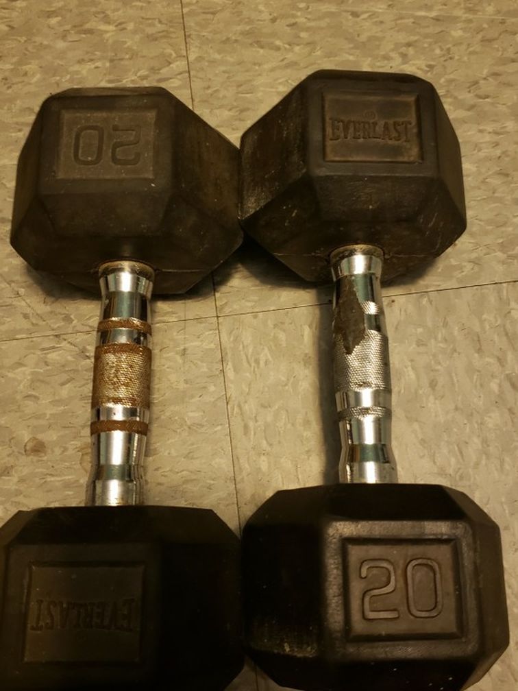 Dumbbells Rubber*** FIRM***