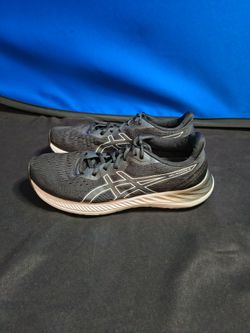 Asics Gel-Excite 8 Running Shoes Sneakers Black White (Size 10)