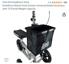 BASKET ONLY KneeRover Basket Accessory with 15 Pound Weight Capacity