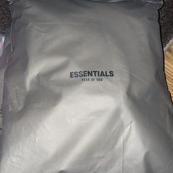 Dark oatmeal essential hoodie