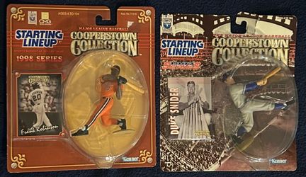 Frank Robinson & Duke Snider Starting Lineup Cooperstown Collection – Sealed