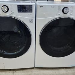 LG Washer And Dryer Electric 