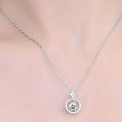 Moissanite Necklace For Sale! Na lol