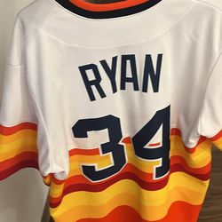 Nolan Ryan Nike Astros Jersey