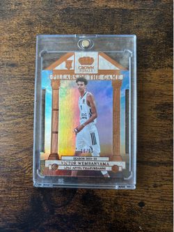 Victor wembanyama /99 rookie pillars of the game European card