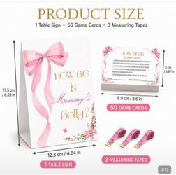 Girl baby shower items