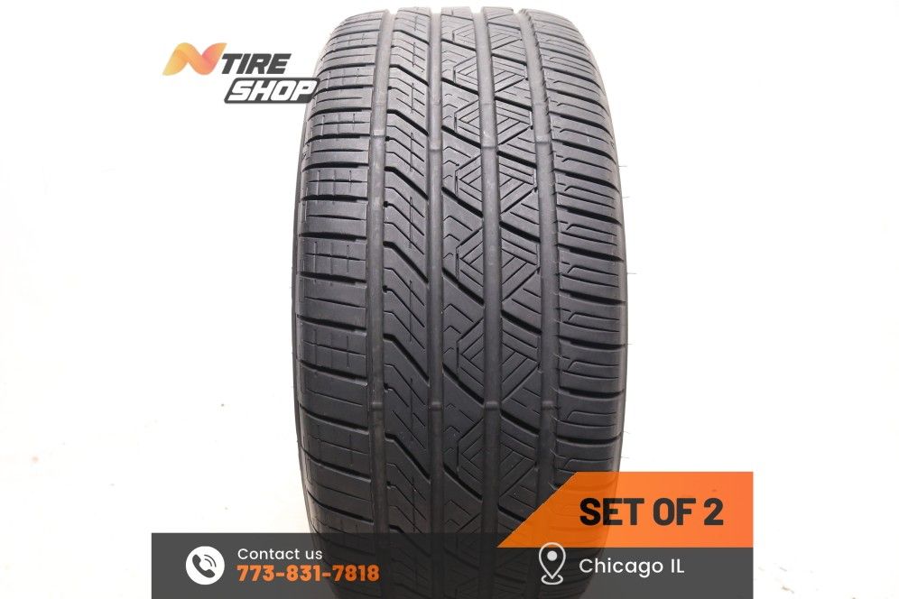 Set of 2 Used 8.5/32 245/40ZR18 97W Road Hugger GTZ