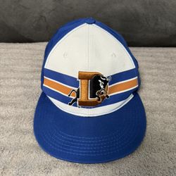 Vintage Durham Bulls Hat Melon D Logo Embroidery Snapback Cap Men's AD357