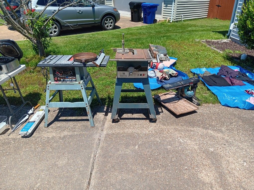 Table Saws And Radial Arm Saw