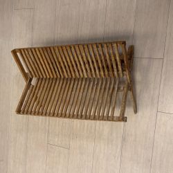 LARGE BAMBOO DISH DRYING