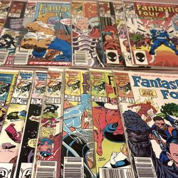 HUGE Fantastic 4 Bronze Era Comic Lot