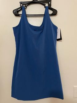 Nike Women’s Bliss Luxe Blue Training Dress Size Large