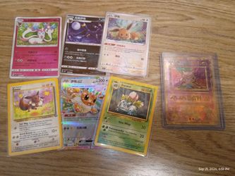 Ancient Mew+6 cards vintage and modern take all $120 FIRM Pokemon TCG authentic cards for collection and gifts