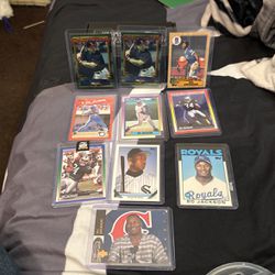 Bo Jackson Lot Refractor, Rookie And Much More