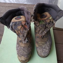 Camo Work boots size 10.5