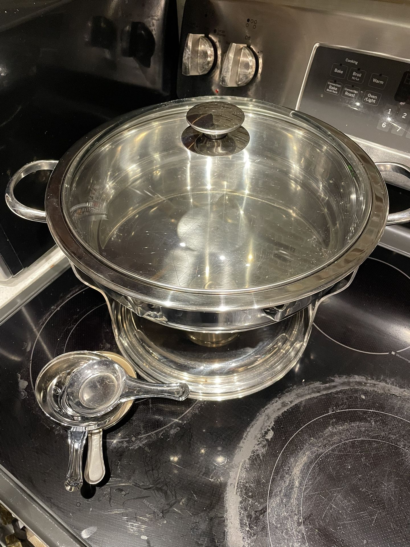 Stainless Steel 4.2quart Oval Chafing Dish 