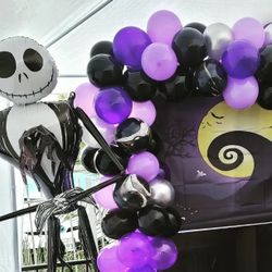 Halloween Balloon Garland/arch